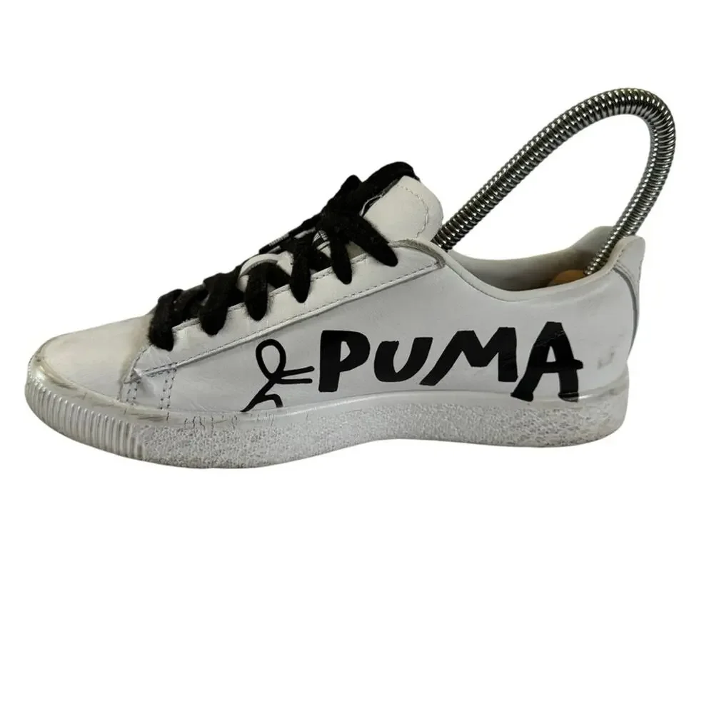 Puma Shantell Martin X Clyde Hand Drawn Scribble Sneakers